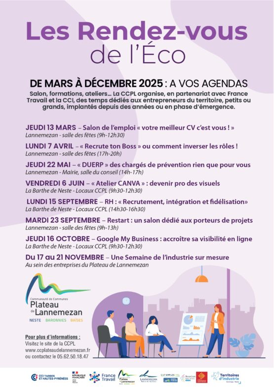 Les rendez-vous de l'éco